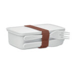 Boîte à lunch en PP avec couverts personnalisée - 700 ml – Image 4
