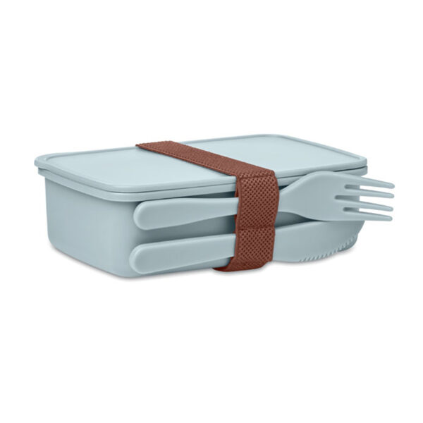 Boîte à lunch en PP avec couverts personnalisée - 700 ml – Image 5