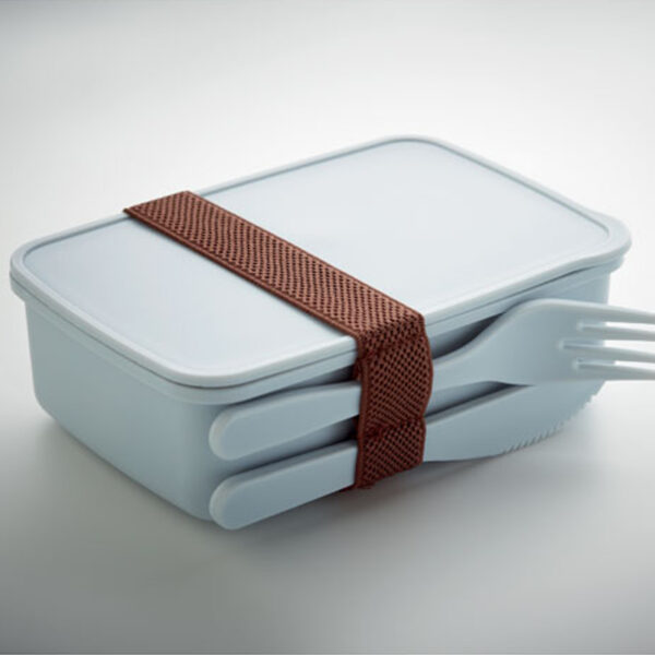 mo6254.jpg Boîte à lunch en PP avec couverts personnalisée - 700 ml – Image 1