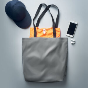 Sac shopping réfléchissant en polyester 190D personnalisé