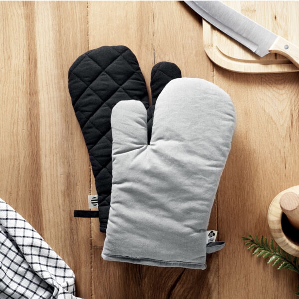 mo6381.jpg Gant de cuisine en coton biologique personnalisé – Image 1