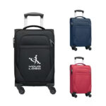 Valise cabine trolley en polyester RPET 600D personnalisée – Image 2