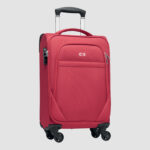 Valise cabine trolley en polyester RPET 600D personnalisée