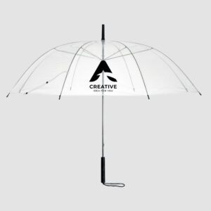 Parapluie Transparent Manuel 8 Panneaux personnalisé