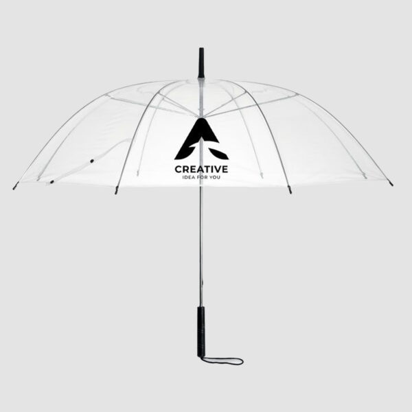 Parapluie Transparent Manuel 8 Panneaux personnalisé – Image 1