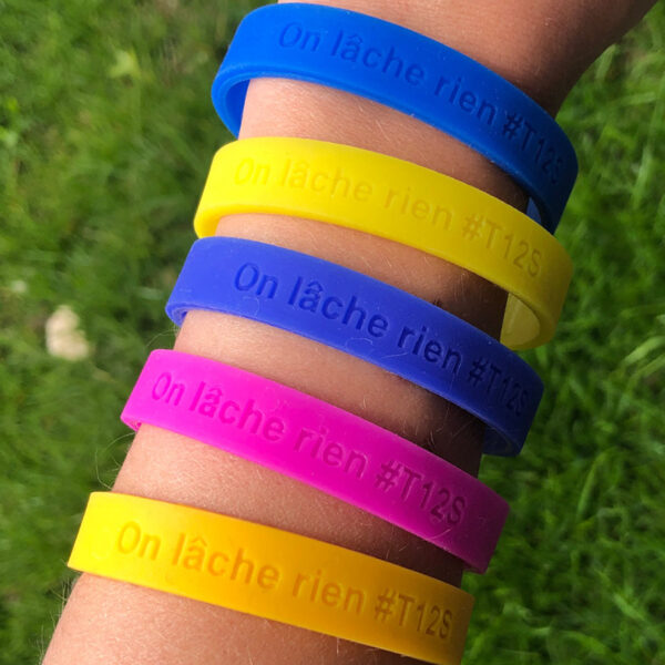 Bracelet en Silicone personnalisé – Image 1