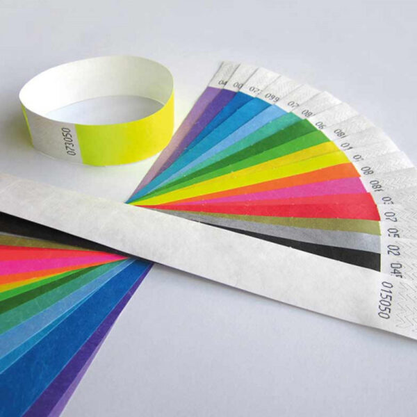 mo8942.jpg Planche de 10 bracelets Tyvek® d'identification personnalisés - 19 mm – Image 1