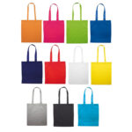 Sac shopping en coton avec anses longues personnalisé - 140gr/m² – Image 2