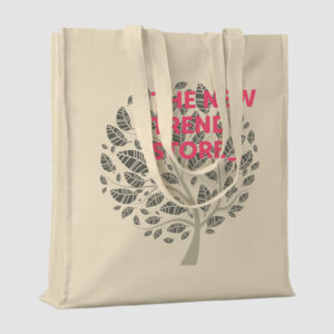 Sac shopping à soufflets personnalisé - 140 g/m²