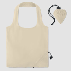 Sac shopping pliable en coton personnalisé