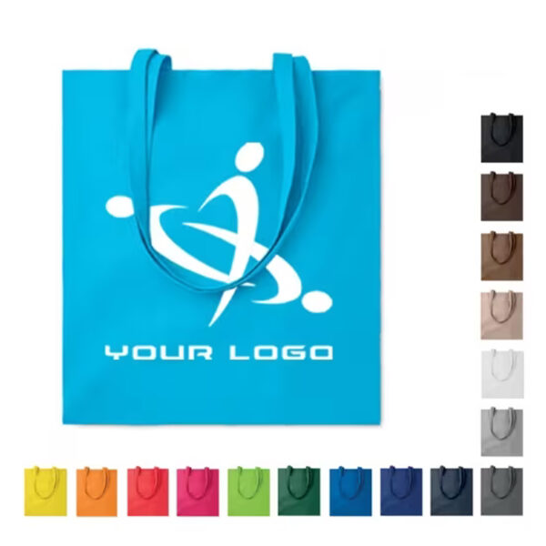 Sac shopping en coton 180 g/m² personnalisé – Image 2