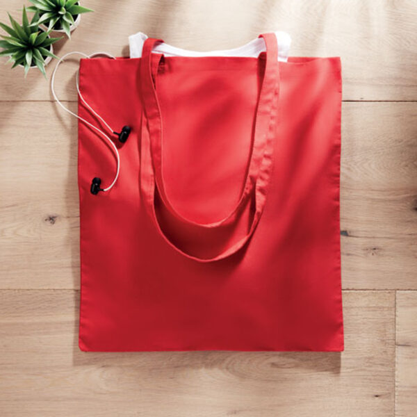 Sac shopping en coton 180 g/m² personnalisé – Image 1