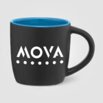 Tasse Zanzibar en céramique noire matte personnalisée - 355 ml – Image 3