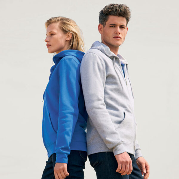 Veste Stone Zippée à Capuche Unisexe personnalisée - 260 g/m² – Image 1