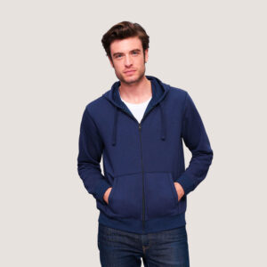 Veste Zippée Spike Homme à Capuche personnalisée