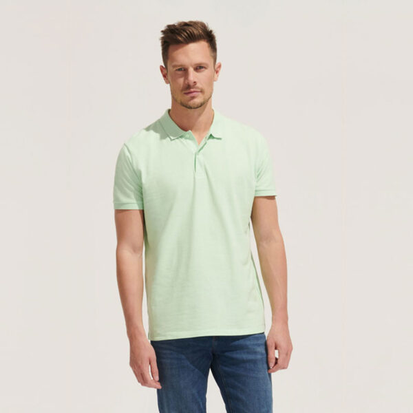 s03566.jpg Polo Homme Planet 100% Coton Bio personnalisé - 170 g/m² – Image 1