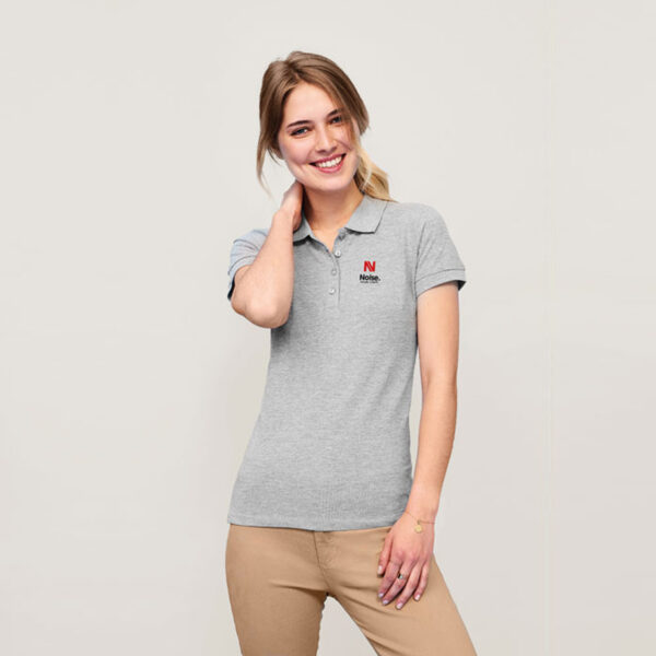 Polo Femme en Coton Peigné personnalisé - 210 g/m² – Image 1