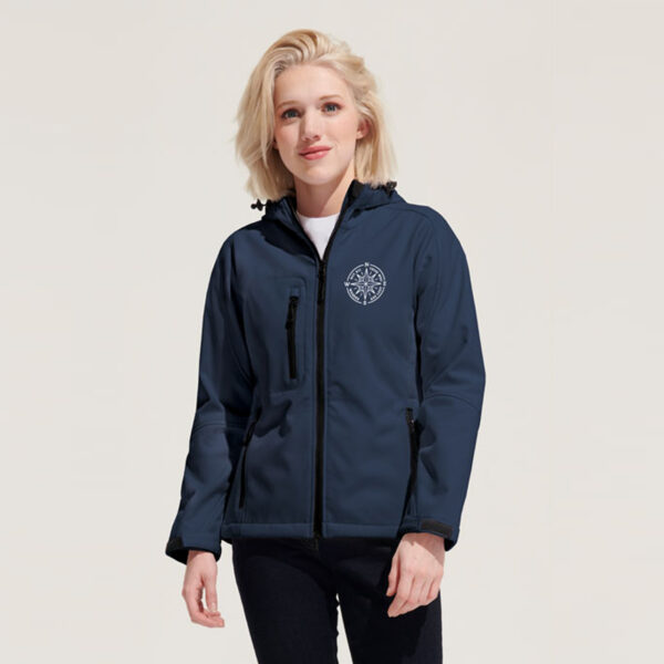 s46802.jpg Softshell Replay Femme à Capuche personnalisée – Image 1
