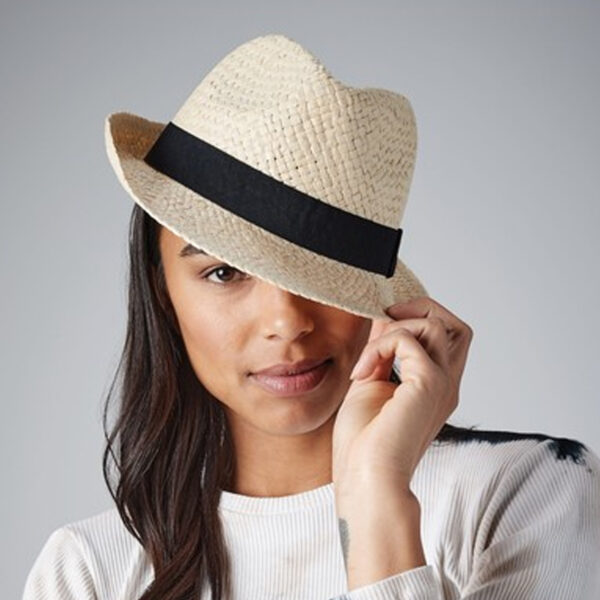 Chapeau de Paille tressée personnalisé – Image 1