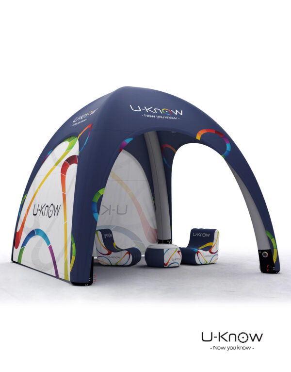 u-tent_400.jpg TENTE GONFLABLE PERSONNALISÉE – Image 1