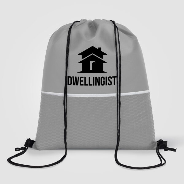 Sac à Cordon Non Tissé Gateway Deluxe personnalisé – Image 4
