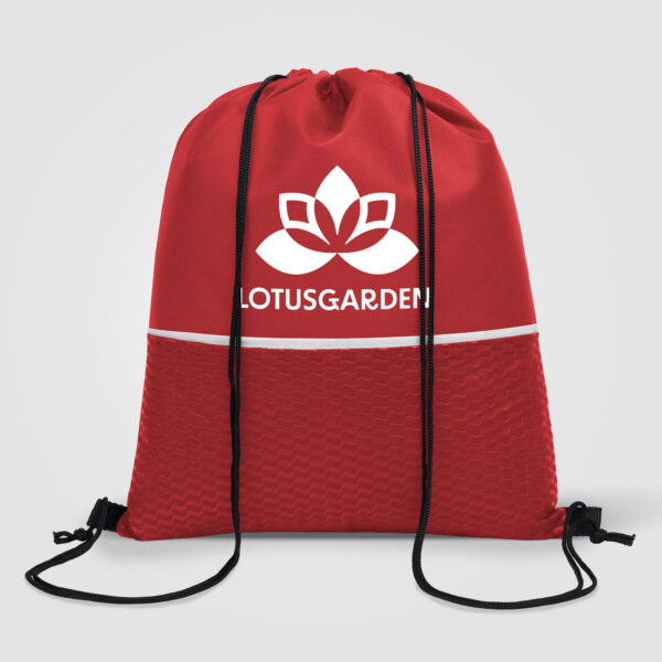 Sac à Cordon Non Tissé Gateway Deluxe personnalisé – Image 5