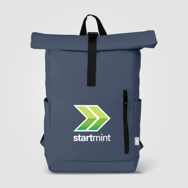 Malmö - Sac à dos Rolltop recyclé imperméable personnalisé – Image 4