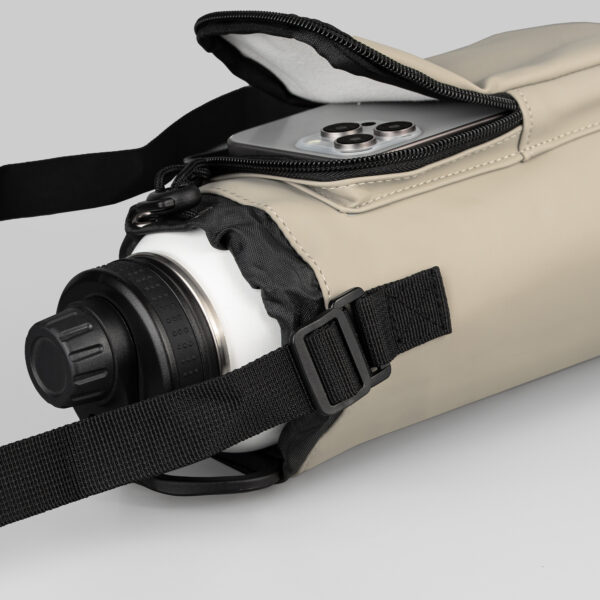 Sac Malmö pour bouteille en PU recyclé personnalisé - Capacité 1.8 L – Image 5