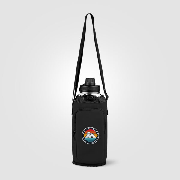 Sac Malmö pour bouteille en PU recyclé personnalisé - Capacité 1.8 L – Image 3