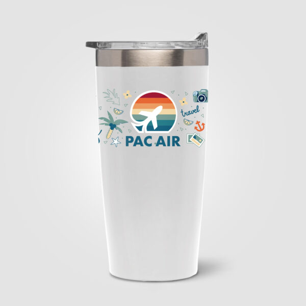 Eldur Gobelet Isotherme Double Paroi en Acier Inoxydable personnalisé - 530 ml – Image 5