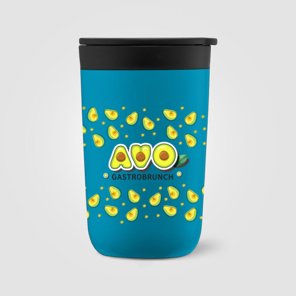 Gobelet double paroi en PP recyclé personnalisé - 415 ml – Image 5