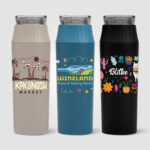 Gourde Majesty à couvercle étanche en acier inoxydable personnalisée - 590 ml