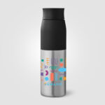 Bouteille Borealis à couvercle à torsion en acier inoxydable personnalisée – Image 6