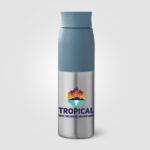Bouteille Borealis à couvercle à torsion en acier inoxydable personnalisée – Image 3