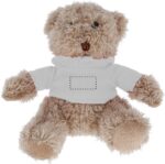 Ours en peluche avec T-shirt à capuche en coton personnalisé – Image 4