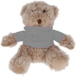 Ours en peluche avec T-shirt à capuche en coton personnalisé – Image 5