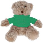 Ours en peluche avec T-shirt à capuche en coton personnalisé – Image 6