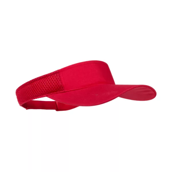 Visière en polyester respirante avec fermeture velcro ajustable – Image 4