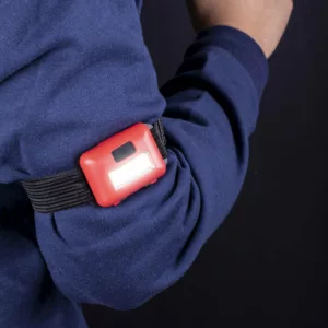 Lampe de poche sportive à bande élastique réglable