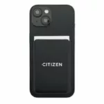 Porte-cartes magnétique en cuir PU avec support et anneau métallique – Image 4