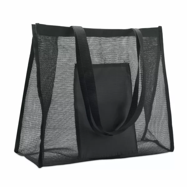 Sac shopping en maille RPET 20L avec poche frontale – Image 3