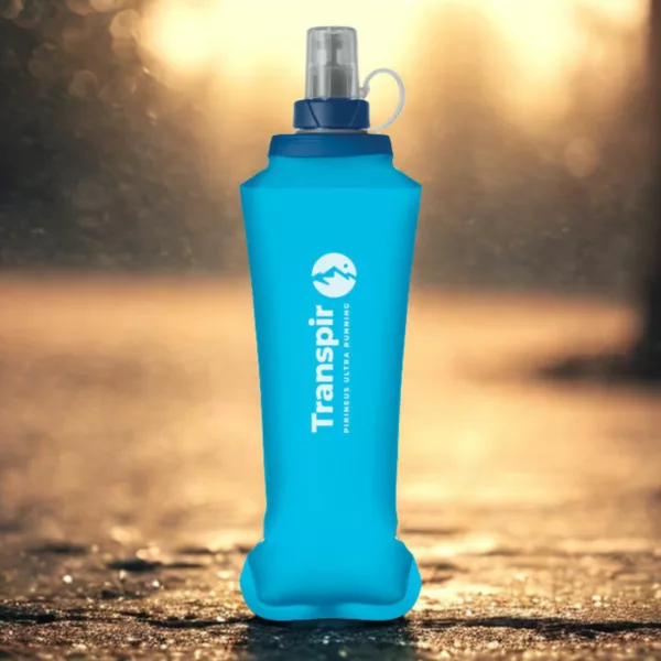 MO2962-0 Bouteille d’eau pliable 500 ml en TPU avec valve à pincer – Image 1