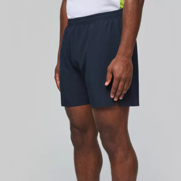 Short running homme extensible avec ceinture confortable – Image 2