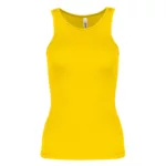 Débardeur femme sport en polyester léger à séchage rapide – Image 3