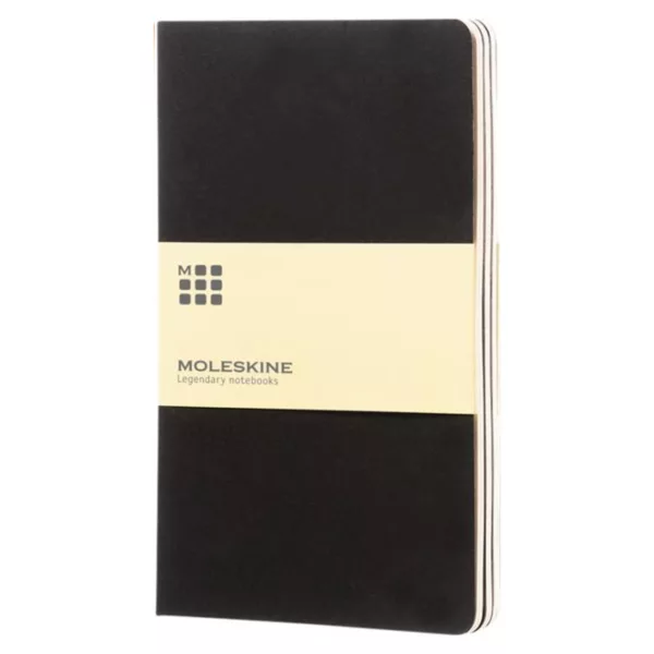 Cahier journal Moleskine L à pages ordinaires – Couverture kraft personnalisable – Image 3