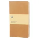 Cahier journal Moleskine L à pages ordinaires – Couverture kraft personnalisable – Image 4