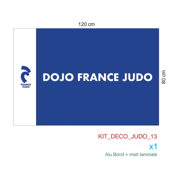 Signalétique "Dojo France Judo" – Image 1